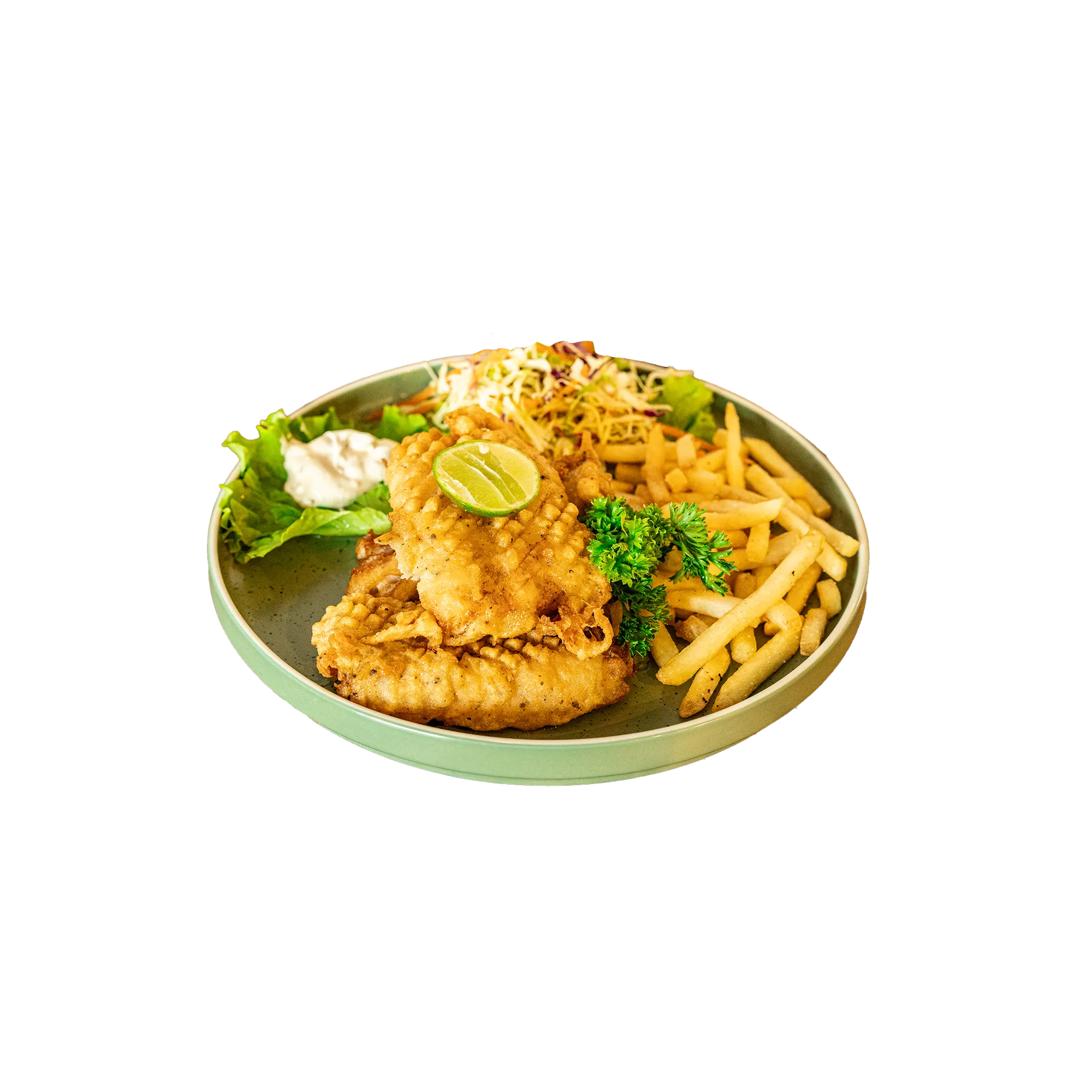 Crispy fried chicken